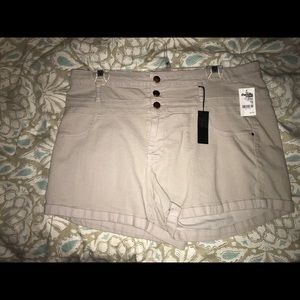 High waist shorts